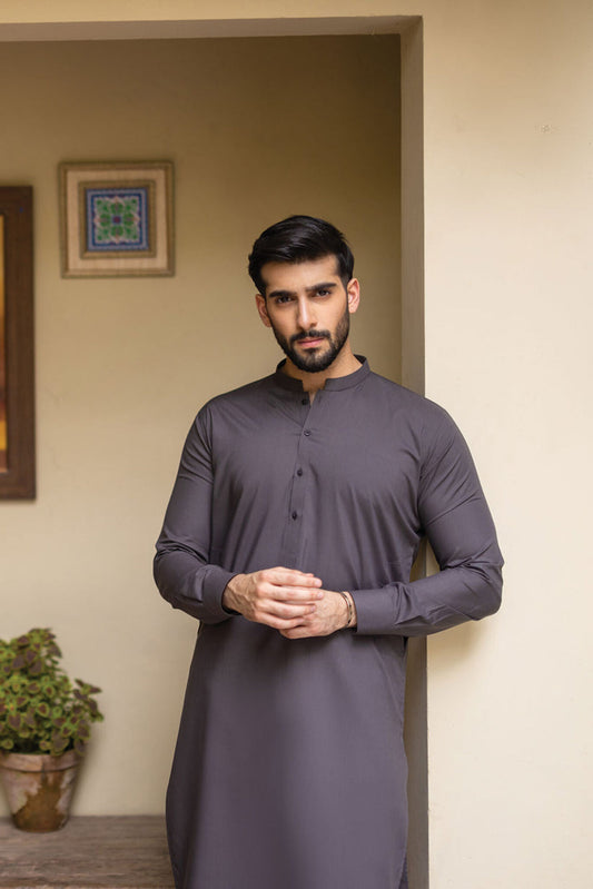 Grey Kurta Pajama VS-908